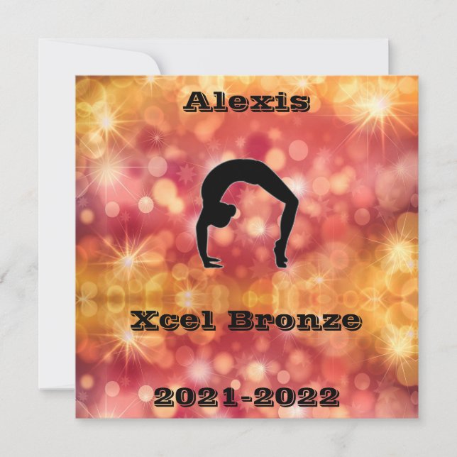 Xcel Bronze Gymnastics (Framsida)