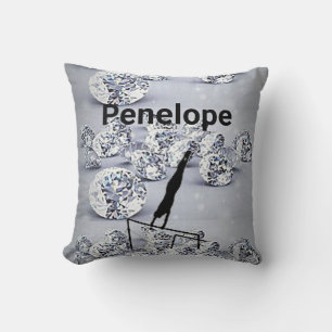 Xcel Diamond Girls Personlig Gymnastics Pillow Kudde