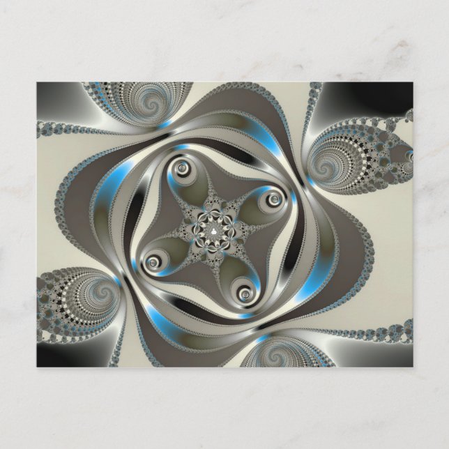 xChrome - Fractal Vykort (Framsida)