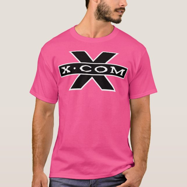 Xcom Classic-Logotyp T Shirt (Framsida)