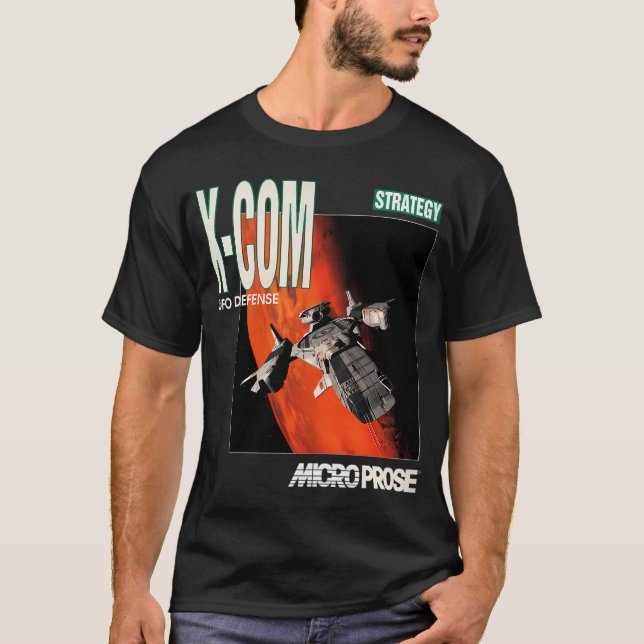 Xcom Ufo Defense Classic T-Shirt (Framsida)