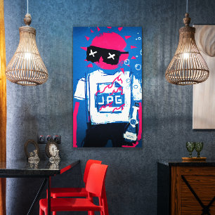 XCOPY Summer JPG WAGMI Pop Art Många Sizes Canvastryck