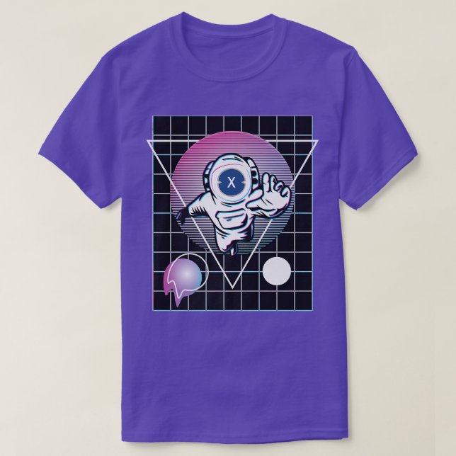 XDC-nätverksastronaut T Shirt (Design framsida)