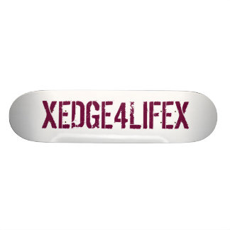 XEDGE4LIFEX-skateboard Old School Skateboard Bräda 18 Cm