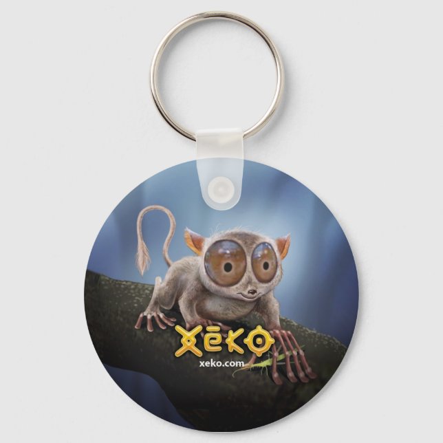Xeko Tarsier Keychain Nyckelring (Framsida)