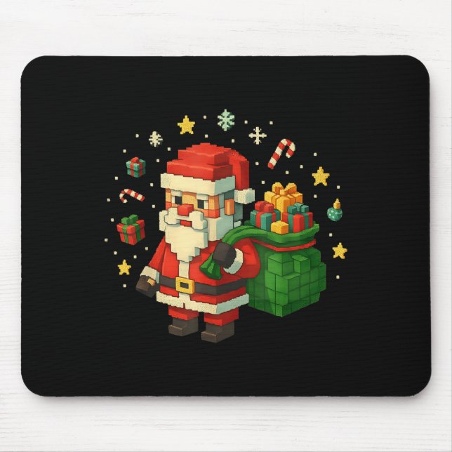 Xel Santa Claus With Retro Gamer Christmas  Musmatta (Framsidan)