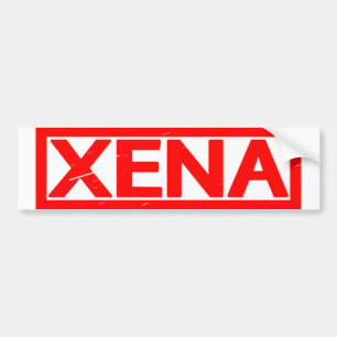 Xena Frimärke Bildekal