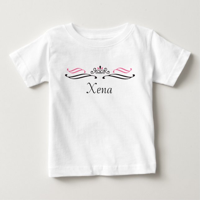 Xena Princess Rulla Krona Shirt Tee (Framsida)