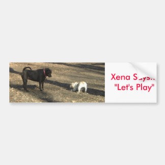 xenaplay l5At Xena något att säga… "oss leka ", Bildekal
