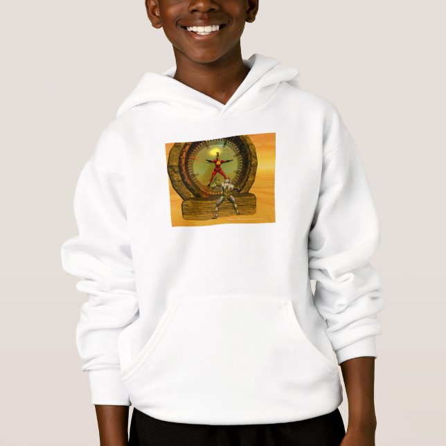 XENIA MEETS TITAN T-SHIRT (Framsida)