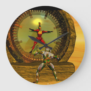 XENIA MÖTER TITAN I HYPERION ÖNSKAN STOR KLOCKA