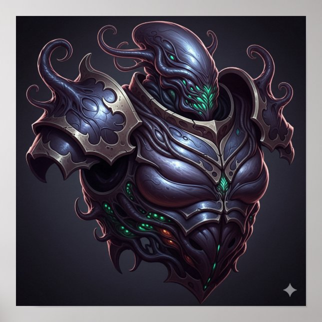 Xeno Art Armor Poster (Framsidan)