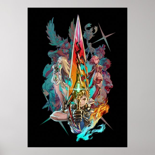 Xenoblade Chronicles™ 2 Team Poster (Framsidan)