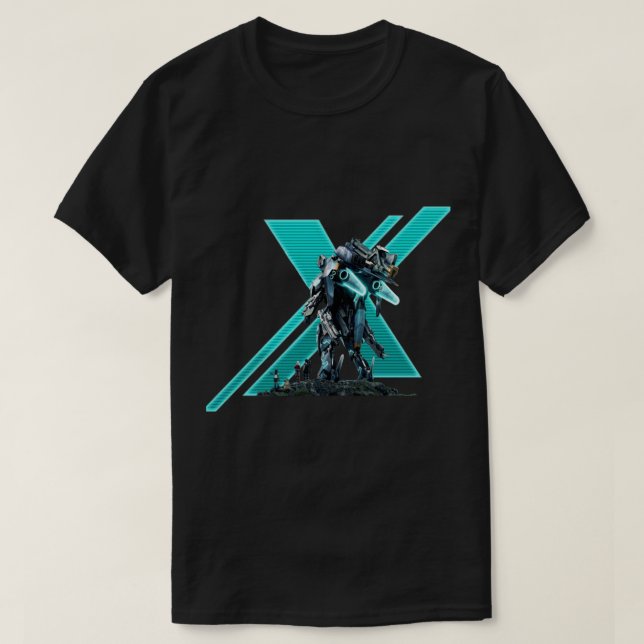 Xenoblade Chronicles X-Logotypen T Shirt (Design framsida)