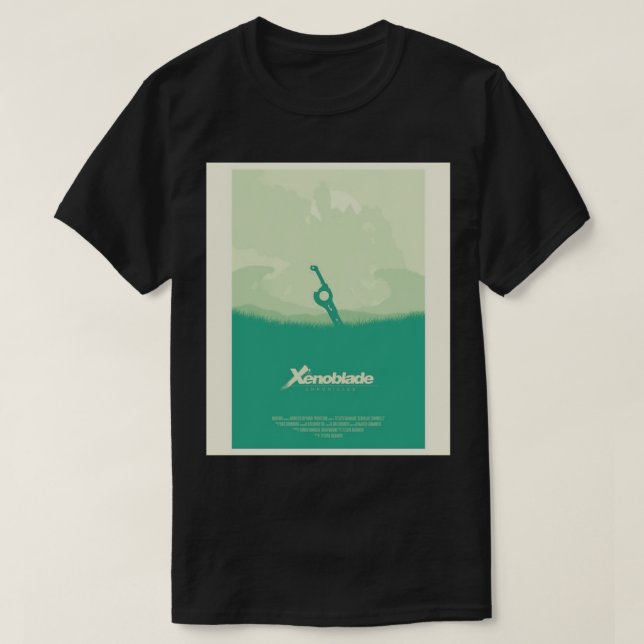 Xenoblade Xenoblade Xenoblade Xenoblade Xenoblade  T Shirt (Design framsida)