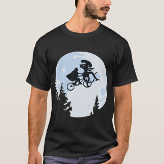 Xenomorph ET retro familj vintage T Shirt