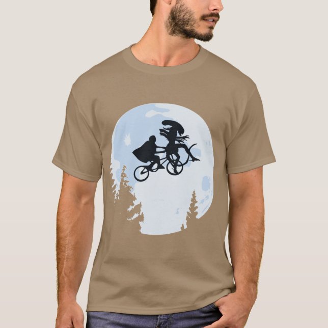 Xenomorph ET vän vintage T Shirt (Framsida)