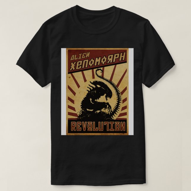 Xenomorph-Revolution T Shirt (Design framsida)