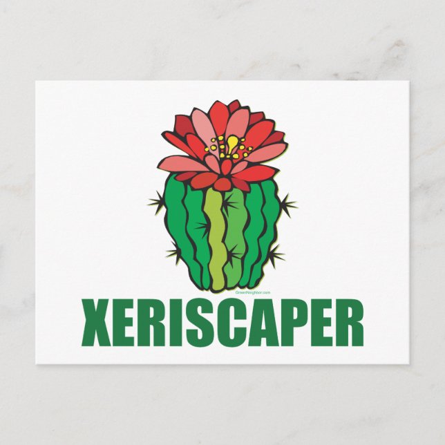 Xeriscaping Vykort (Framsida)