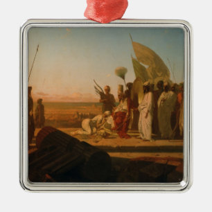 Xerxes på Hellesponten Julgransprydnad Metall