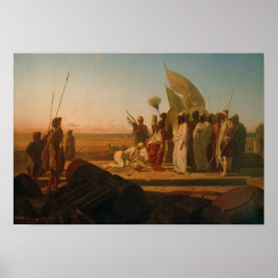 Xerxes på Hellesponten Poster