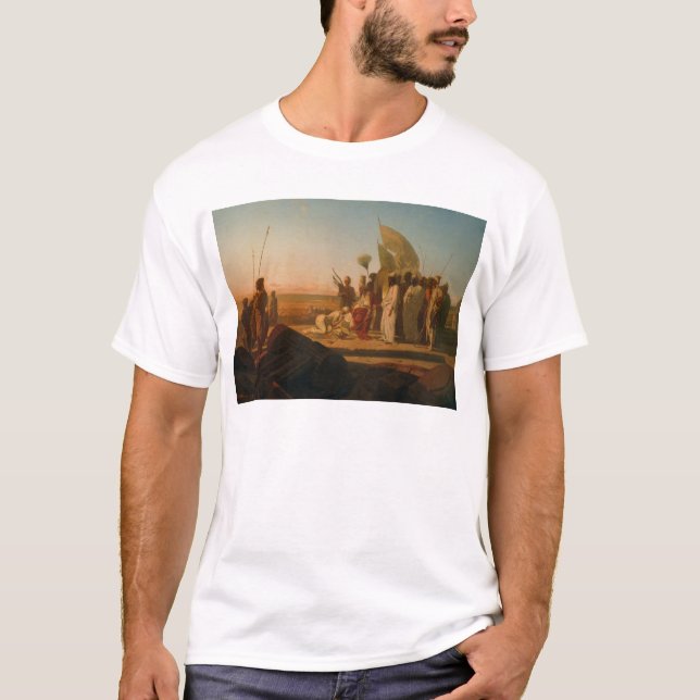 Xerxes på Hellesponten T-shirt (Framsida)