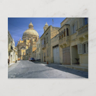 Xewkija Dome (Rotunda), Xewkija, Gozo, Malta Vykort