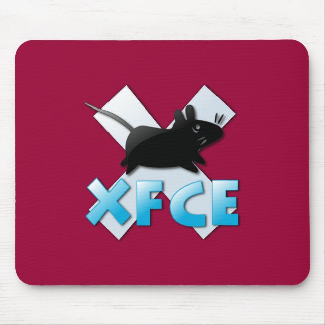 Xfce Linux Mousepad Musmatta (Framsidan)