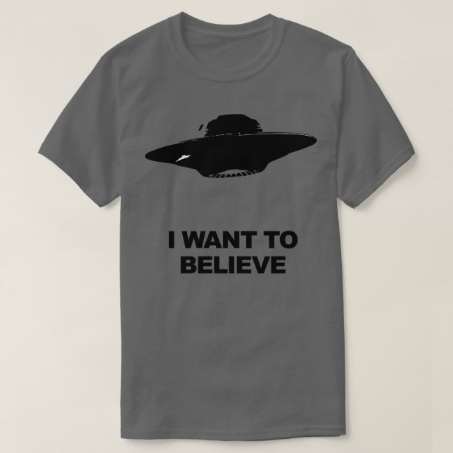 XFiles JAG VILL TRO T Shirt (Design framsida)