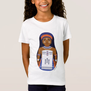 Xhosa, Sydafrikanska Matryoshka Girls' T-Shirt