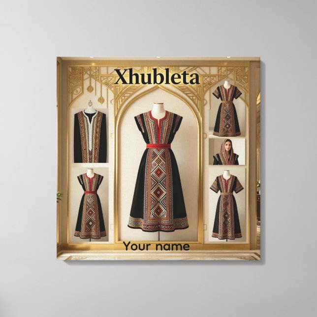 Xhubleta Chronicles: Global Style Edition Canvastryck (Framsida)