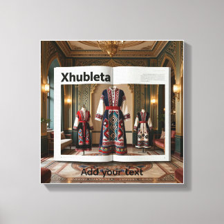 Xhubleta Spread Ultimat Geometrisk Stilmönster Canvastryck