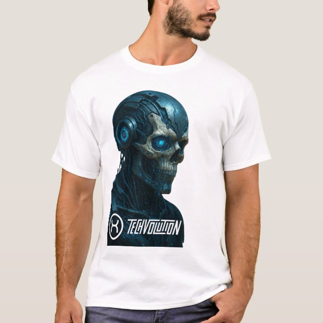 Xhuman TechVolution Cybernetics T Shirt (Framsida)