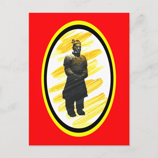 Xian China 2002 Terracotta Warriror MUSEUM 2 Vykort (Framsida)