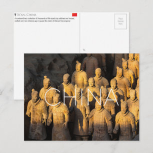 Xi'an, Kina Resebrevkort Vykort