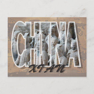 Xi'an, Kina vykort
