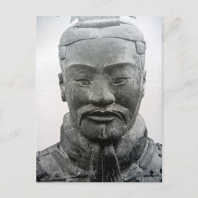 xi'an krigare vykort (Framsida)