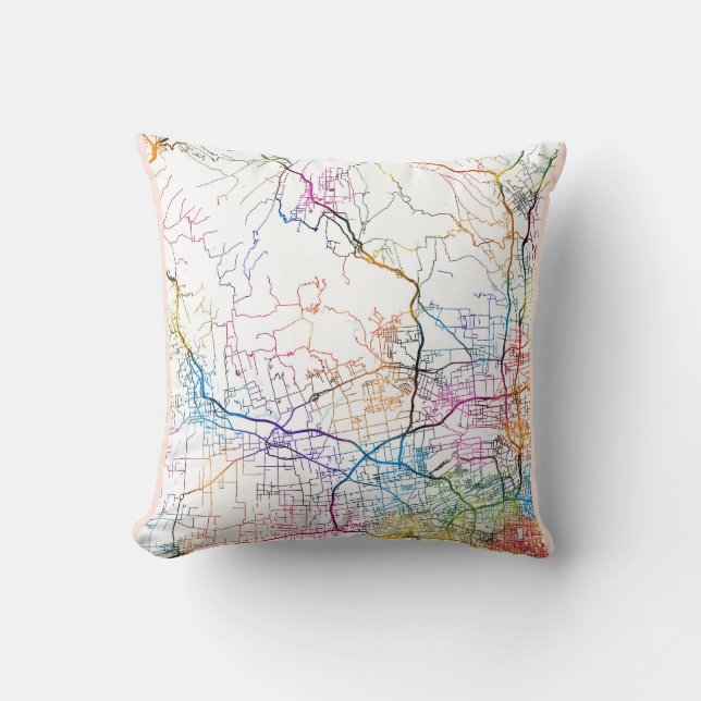 Xianyang China City Map Kudde (Framsida)