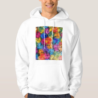 Xianyang Kina Stadskarta Hoodie