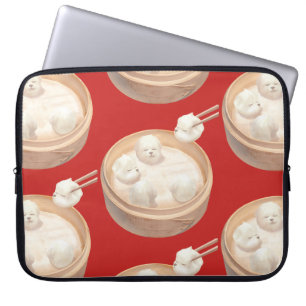Xiao Long Bao Cute Illustration Laptop Fodral