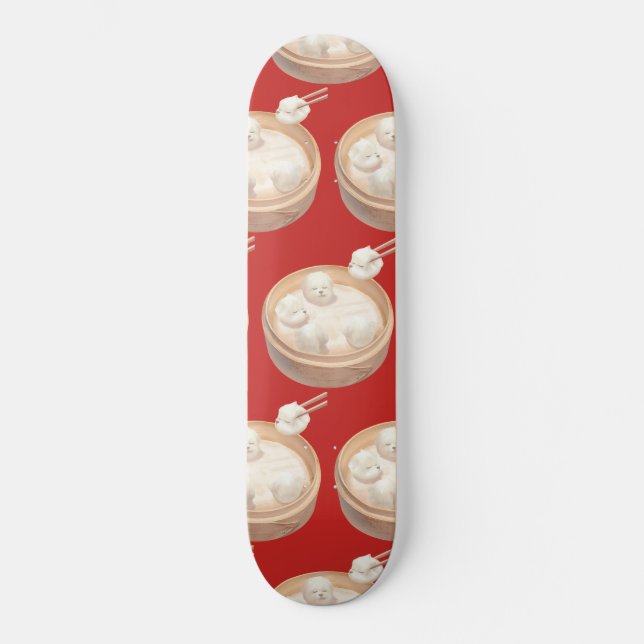 Xiao Long Bao Mini Skateboard Bräda 18,5 Cm (Framsida)