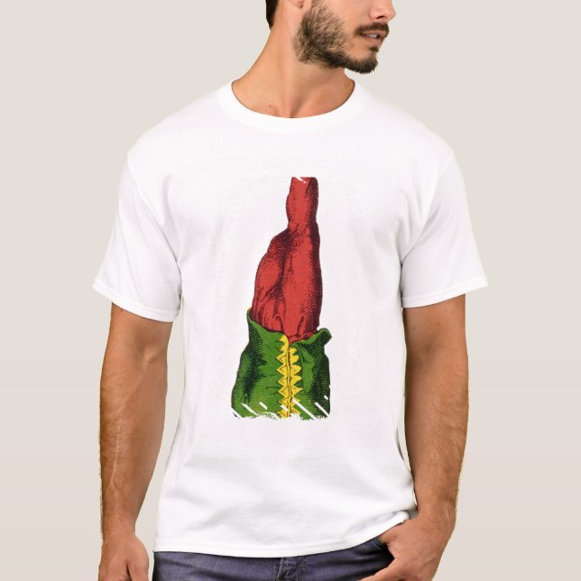 XII den hängda manen, tarotkort Tee (Framsida)