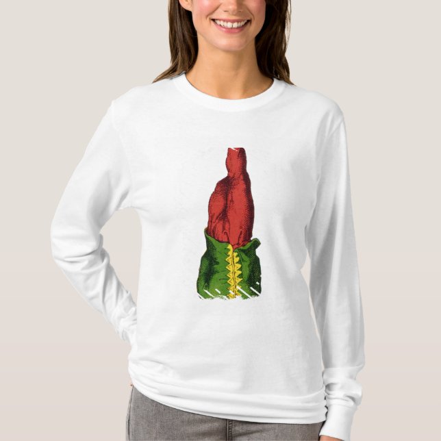 XII den hängda manen, tarotkort Tee Shirt (Framsida)
