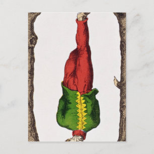 XII Hanged Man, tarotkort Vykort