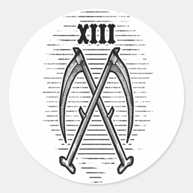 XIII RUNT KLISTERMÄRKE (Framsida)