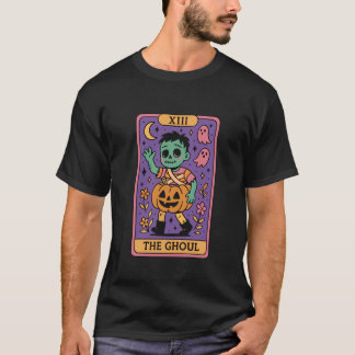 XIII The Ghoul Halloween Tarot Card Fun T Shirt