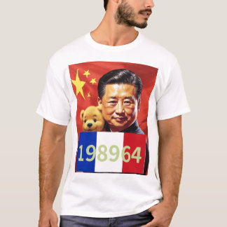 XIJINPING WINNIE POOH CHINA CCP 198964 FRANKRIKE F T SHIRT