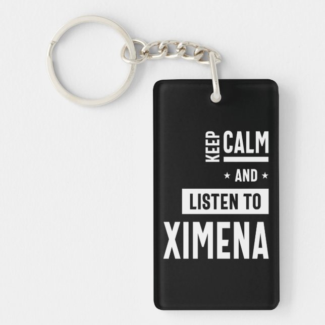 Ximena Personlig Namn Birthday Gift (Framsidan)