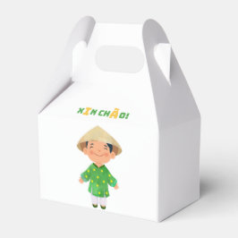 "Xin Chào" Cute Vietnamese Gift Box Presentaskar