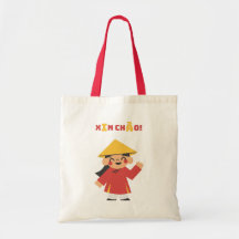 Xin Chào! - Tote Bag med vietnamesiska Hälsning